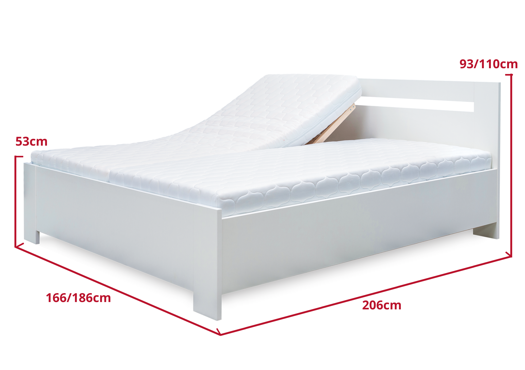 Rozměry postele LOTA